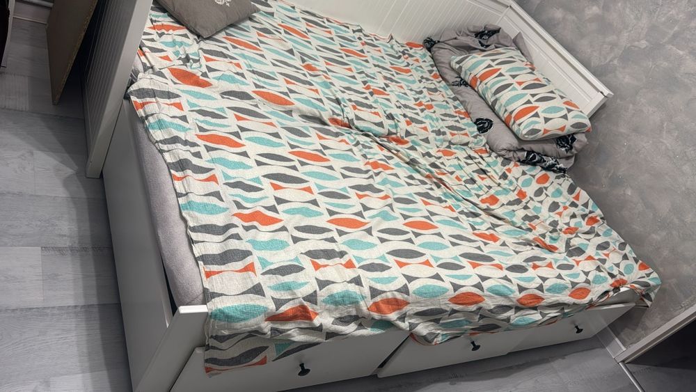 Pat Ikea extensibil cu saltele incluse