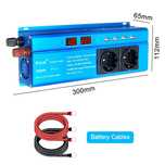 Invertor  Foval  1000,2200, 2600, 3000w 12V - 220V si priza USB 3.1