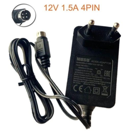 Vand alimentatoare 12V cu 4 pini sau mufa jack 5.5/2.1 mm