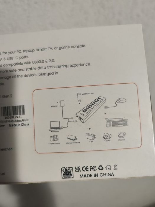 10 port usb 3.1 hub