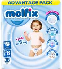 Molfix детские подгузники 6 (15+ кг) 38 шт.