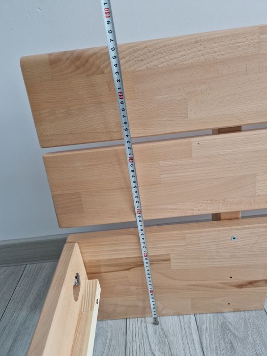 Pat integral lemn masiv fag 180x200x57