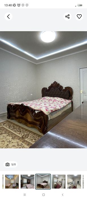 Kadeweva yaqinida 3 xonali uy sotiladi. 78kvm. Mebellari bilan.