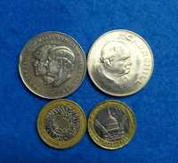 Монеты Великобритании 4шт.