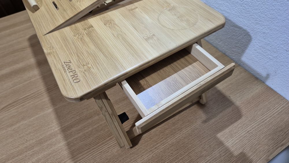 Masă Laptop ZoePro Bambus