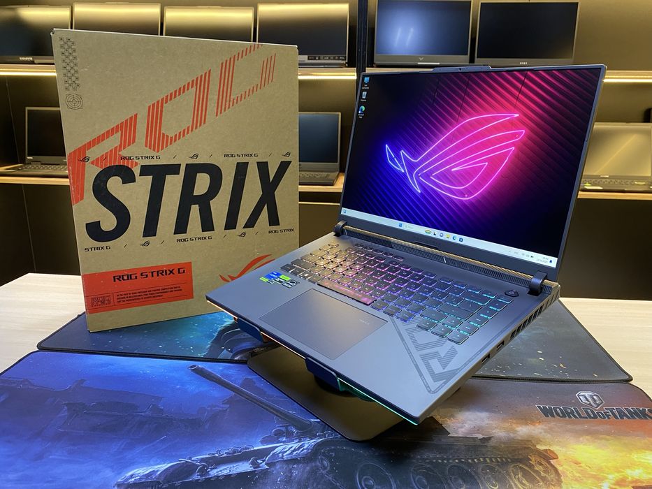 !!!МОЩНЫЙ!!! Игровой Ноутбук Asus ROG Strix G16 Core i5-13450HX! 4050