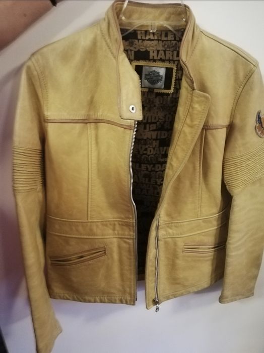 Geaca Piele Harley Davidson Dama  marime 4242