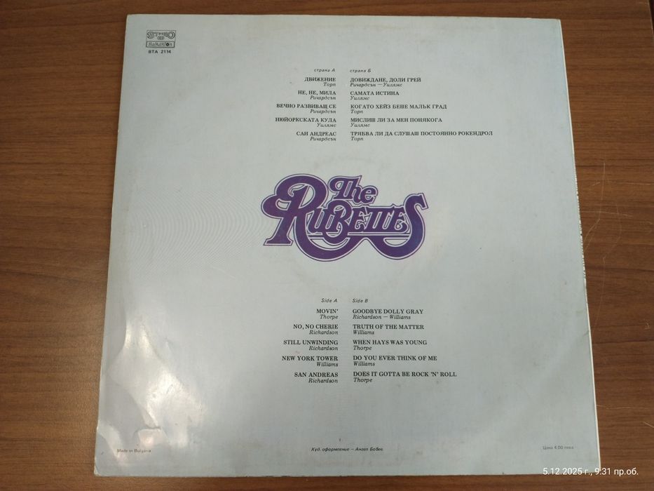 Две грамофонни плочи