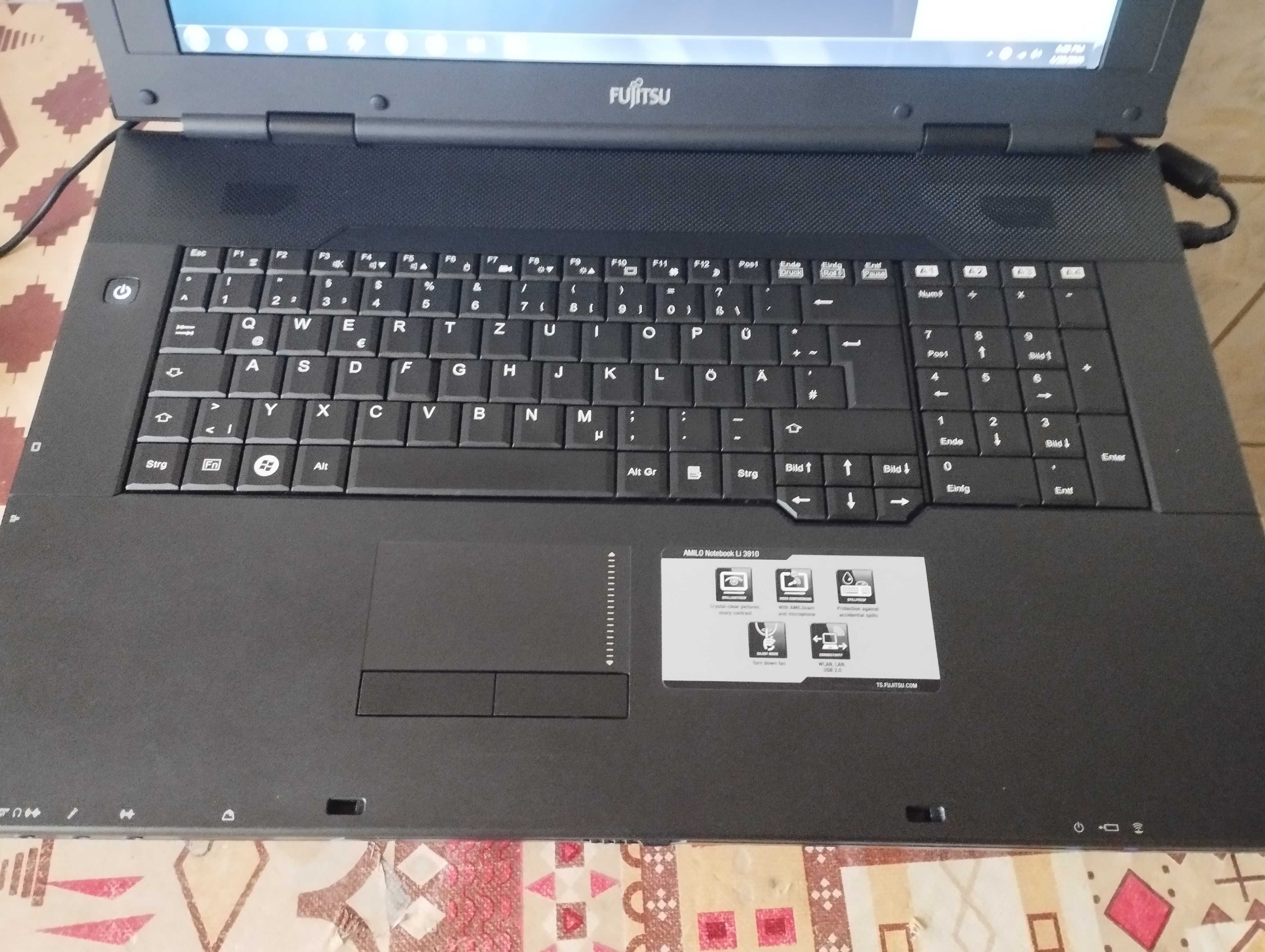 vand laptop fujitsu  amilo