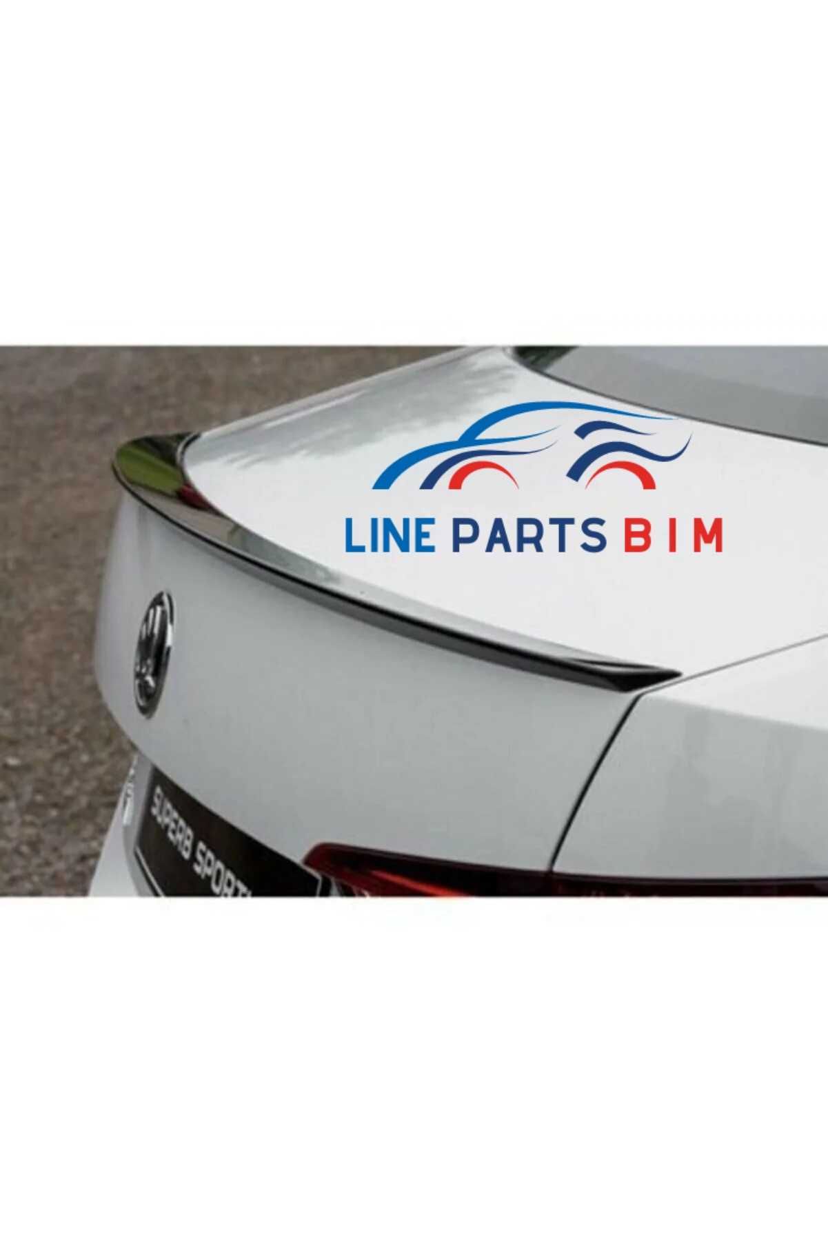 Eleron Spoiler Lip Portbagaj Skoda Superb 2015-2019 Negru Lucios