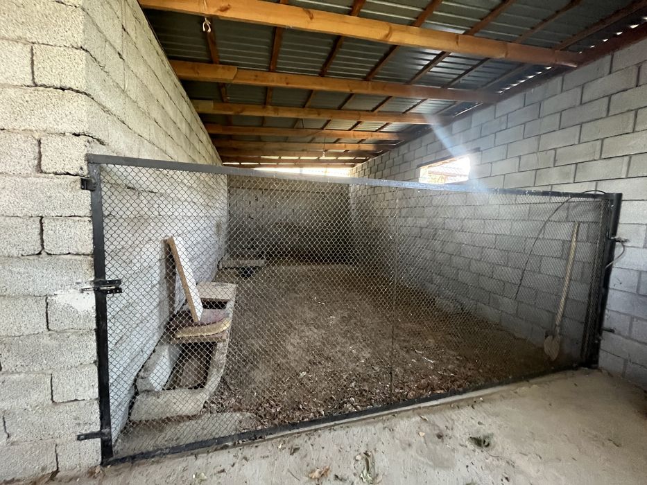 Курятник, +железная сетка как дверь