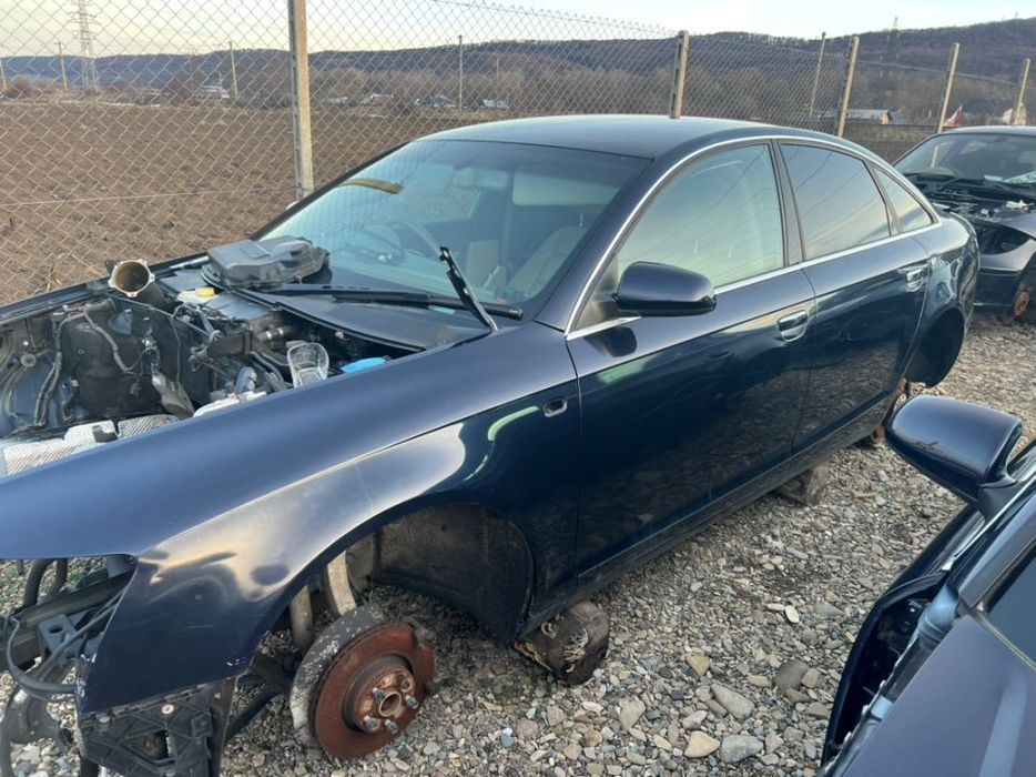 DEZMEMBREZ Piese AUDI A6 C6 Salon Break Limuzina Motor 1.8 TFSI Benzina 2.0 2.7 3.0 Diesel Cod BRE BLB BMK 140 CP 180 CP Diesel Euro 4 5 Cutie de Viteze Automata Manuala Bara Fata completa Capota Far Portiera Usa fata spate stanga dreapta portbagaj bara s