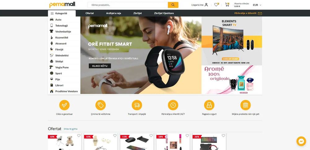 Site-uri prezentare & magazine online Wordpress / Shopify / Merchant