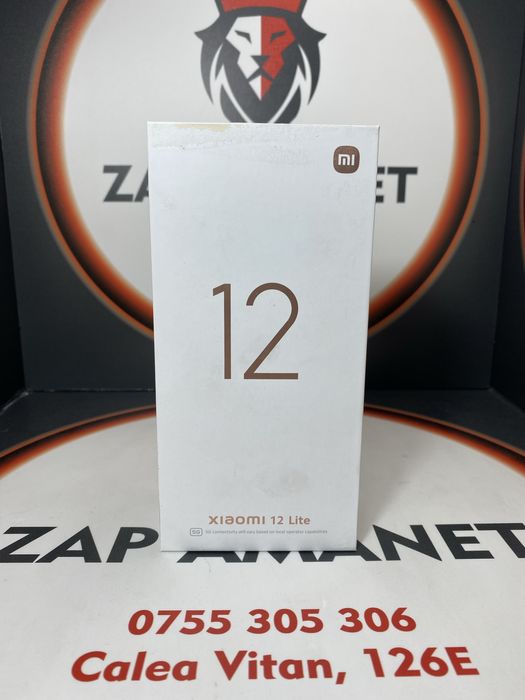 ZAP AMANET VITAN - Xiaomi 12 Lite - Sigilat - 256 gb
