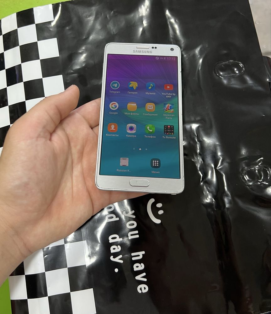 Telefon Samsung not 4 sastayaniya idial