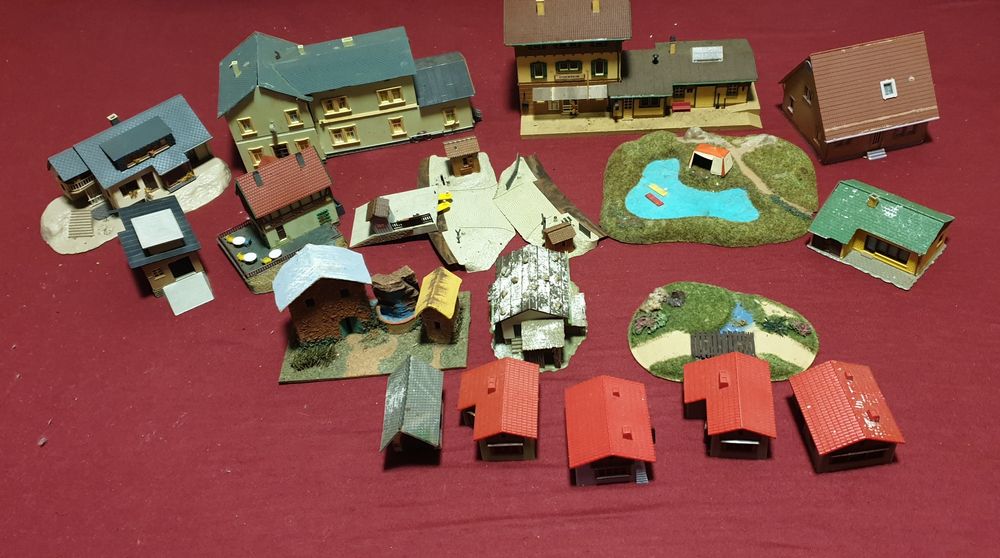 Trenuleț electric Piko/Roco/Marklin  si diorama