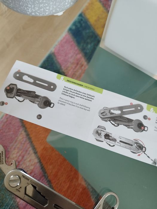 Breloc chei tip briceag multifunctional Troika Germania