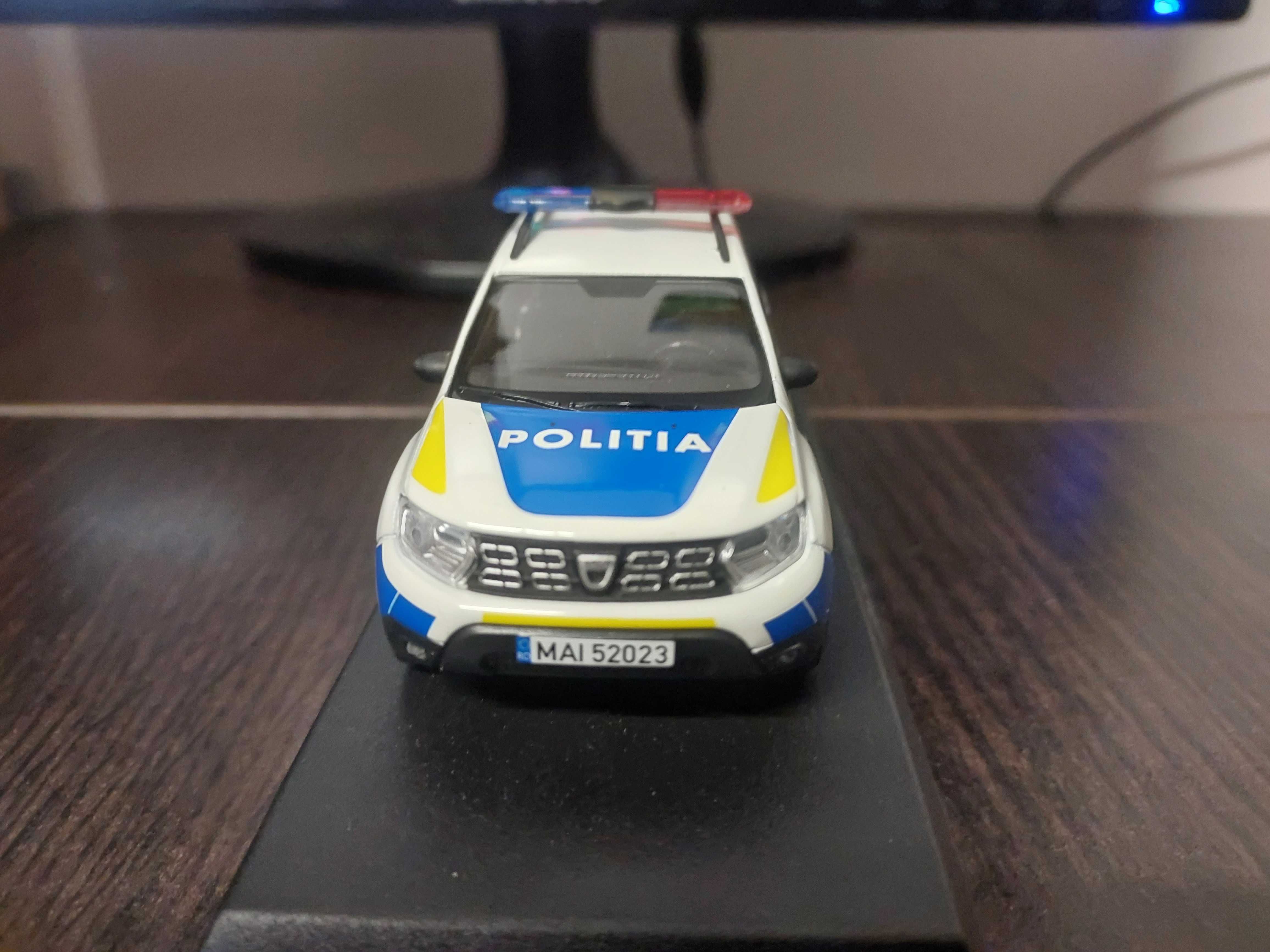 Macheta DACIA DUSTER MK2 2019 POLITIA ROMANA - Norev, 1/43, ed.lim.