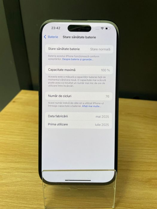 iPhone 16 128Gb baterie 100%