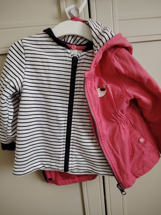 Gecuta roz detașabilă, C&A, mărime 80