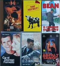 Casete video cu filme, Bean , Mumia , Asfalt tango , tot lotul 200 lei