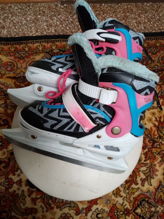 Коньки детские, размер регулируется