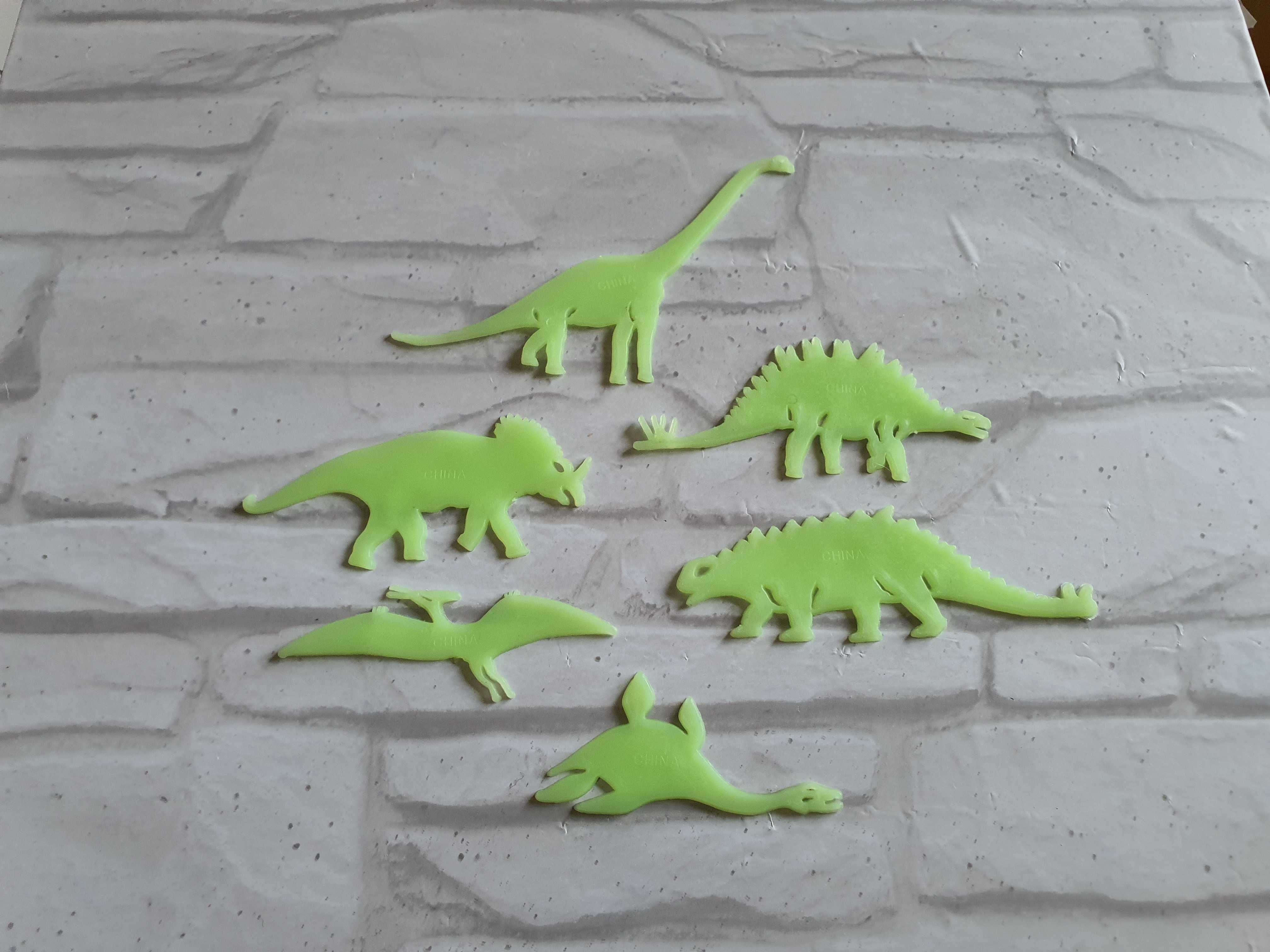 Decoratiuni de perete fosforescente Dinozauri