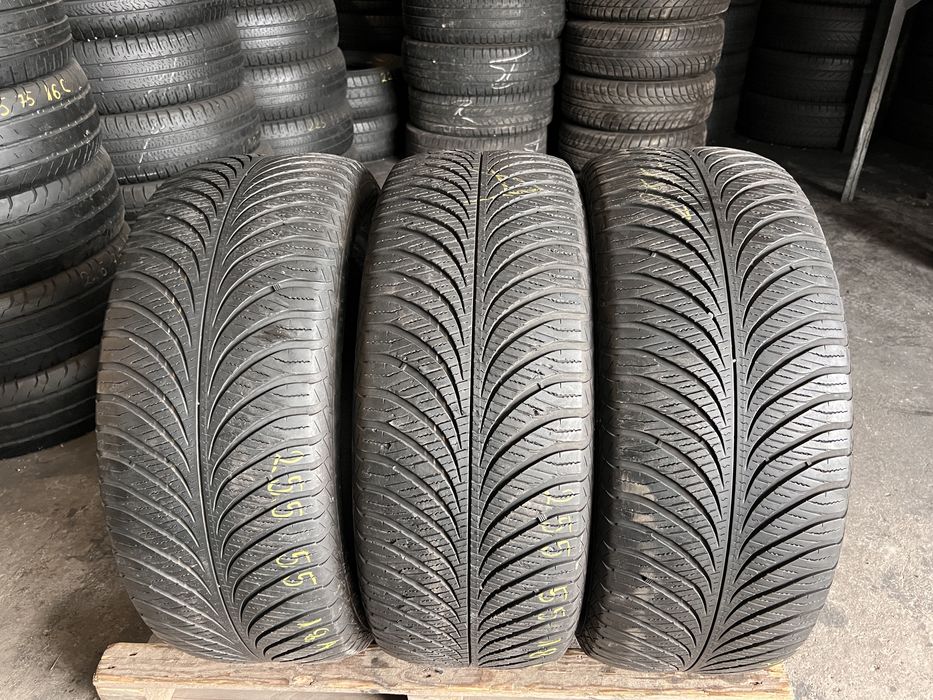 3 anvelope M+S 255/55/18 , GoodYear , 5.5 mm
