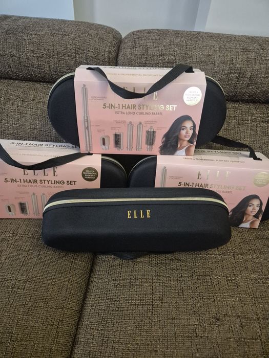 Комплект за оформяне на коса 5-в-1.