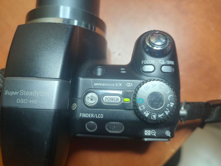 Aparat foto digital camera Sony DSC-H5 Cyber-shot si card 4GB