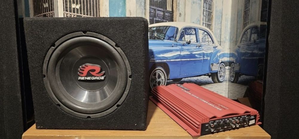 Renegade Profi Sound Cougar subwoofer amplificator statie Hifonics