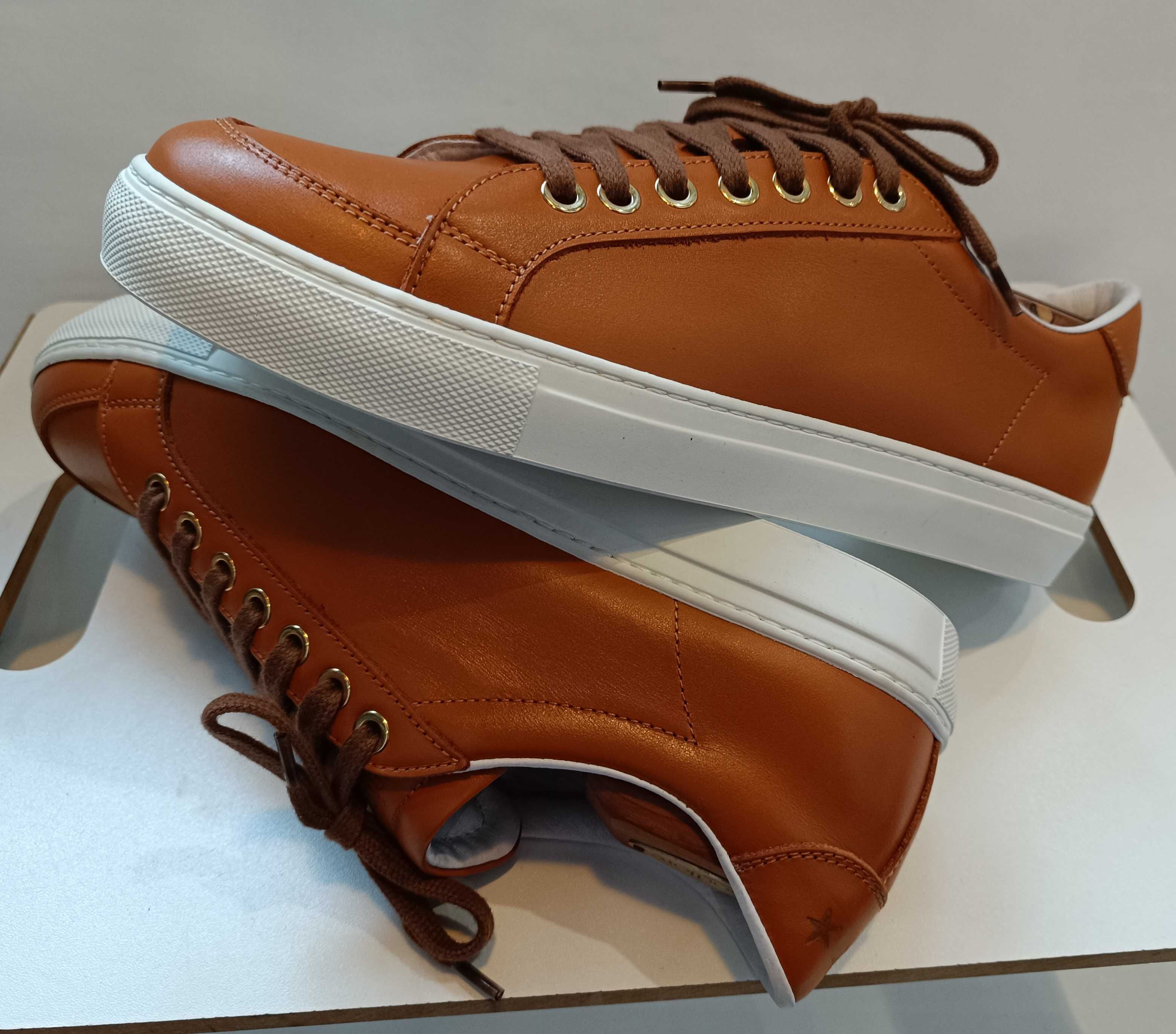 Pantofi sport casual 40 premium Pantofola D'Oro NOI piele naturala