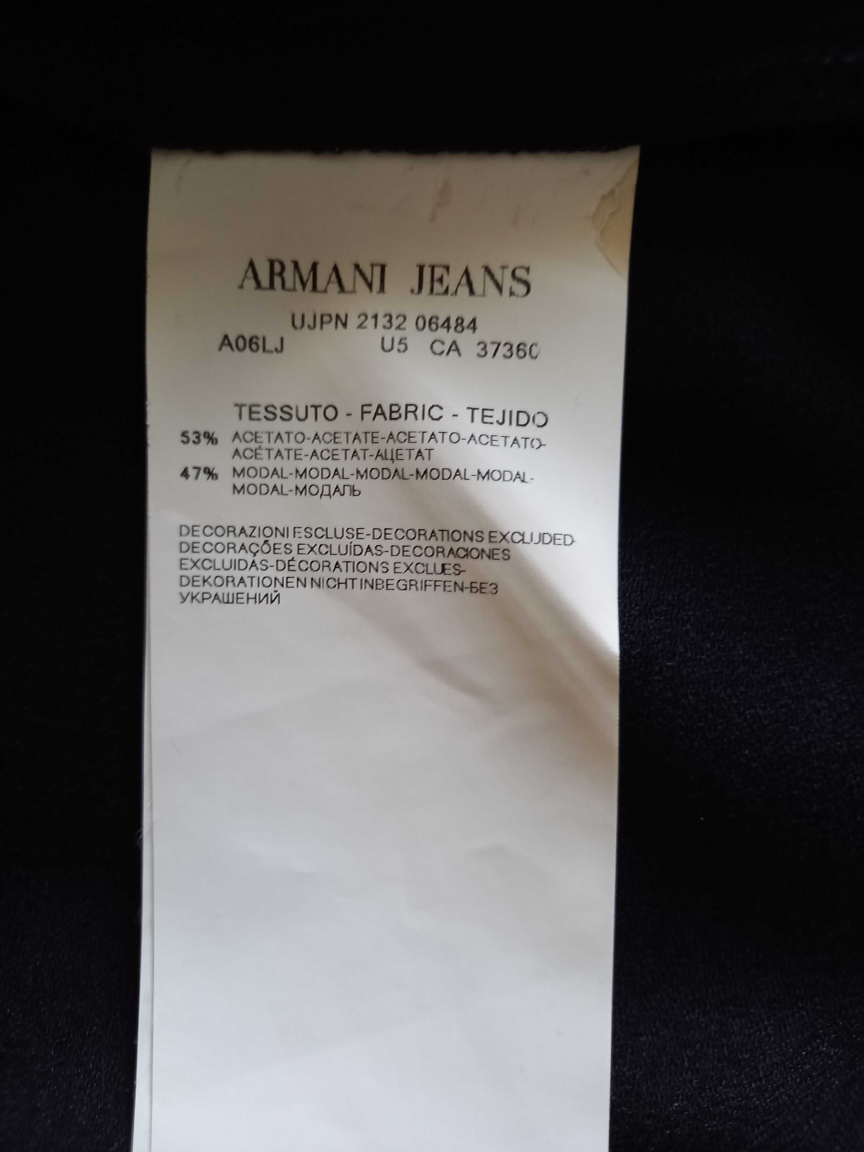 Rochie originală ARMANI JEANS,  neagră,  mărimea 40