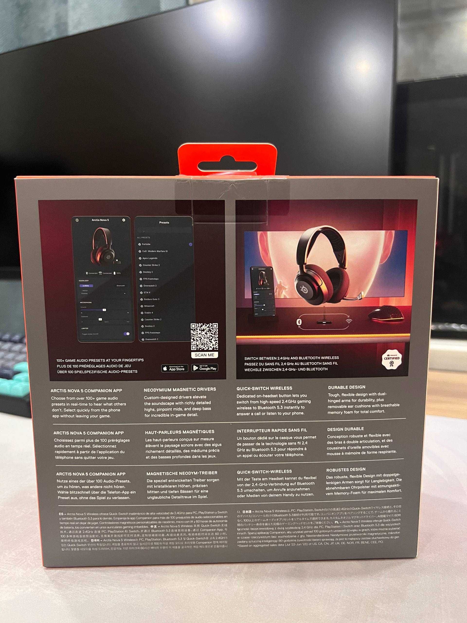 SteelSeries Arctis Nova 5 Wireless