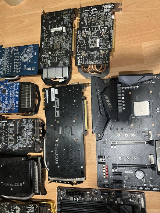 Lot Componente PC Placi de baza, placi video, procesoare DEFECTE