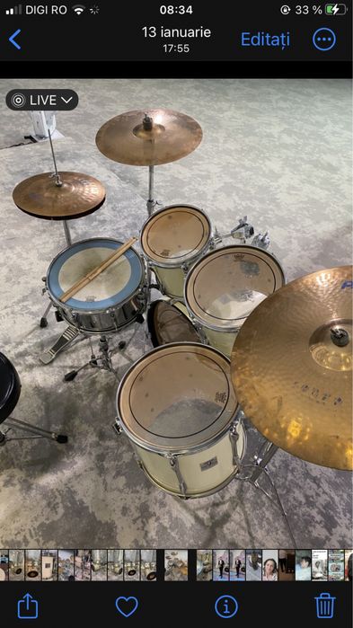 Ocazie ! Vand set tobe  Yamaha Power V