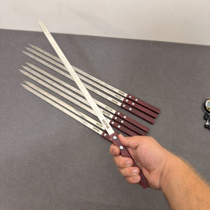 Шампур с деревянные ручки 40см dastalik sixlar