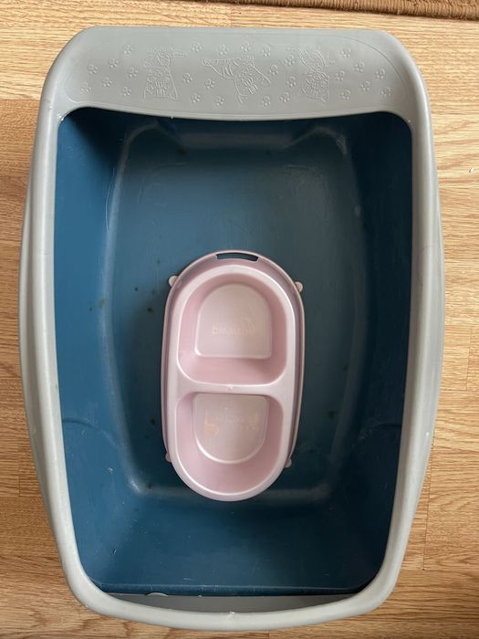 Лоток +миска для кошки