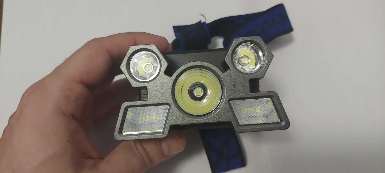 Accesorii drumetie busola, lanterna cap LED, luneta