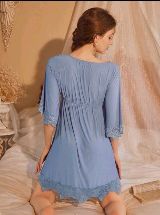 Дамска дантелена нощница