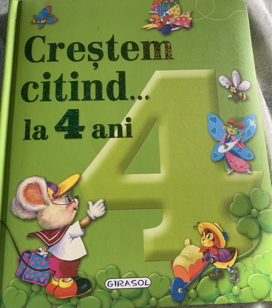 Carte “Crestem citind la 4 ani”