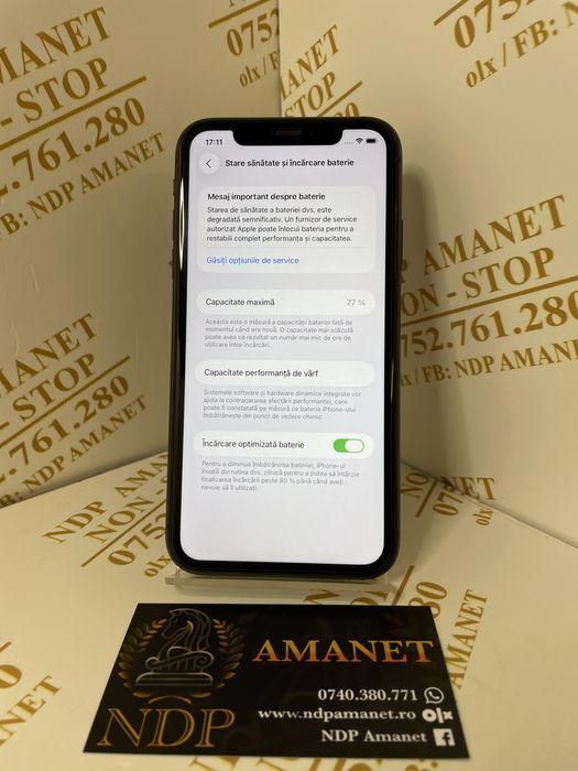 NDP Amanet Braila Iphone 11( 44202)