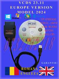 Tester Auto VCDS 24.50 23.11 23.31 Engleza Romana VW audi seat skoda