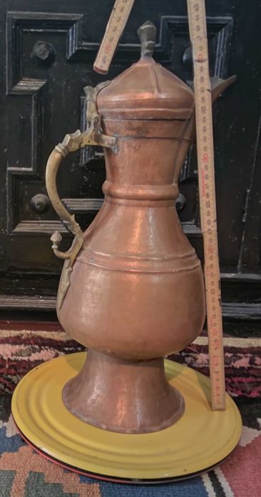 Медный кувшин, 0,4 м вес 2,2 кг
