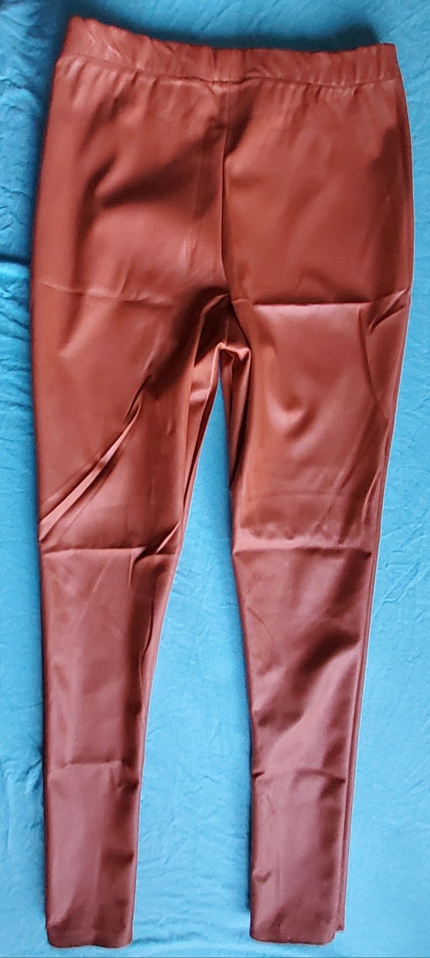 Pantaloni colanti piele ecologica, marimea S, Bogas, Noi