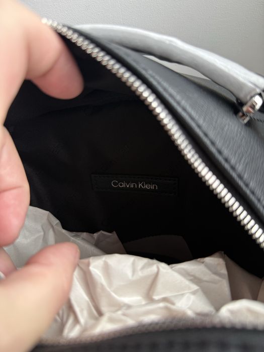 Calvin Klein rucsac de oras unisex culoare neagra nou original