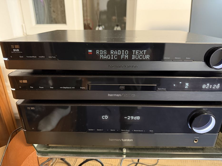 Linie Harman Kardon Kh980,Amplif,Cd,Tuner,Toate Sunt Capete De Serie