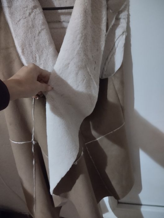 Естествен косъм елече