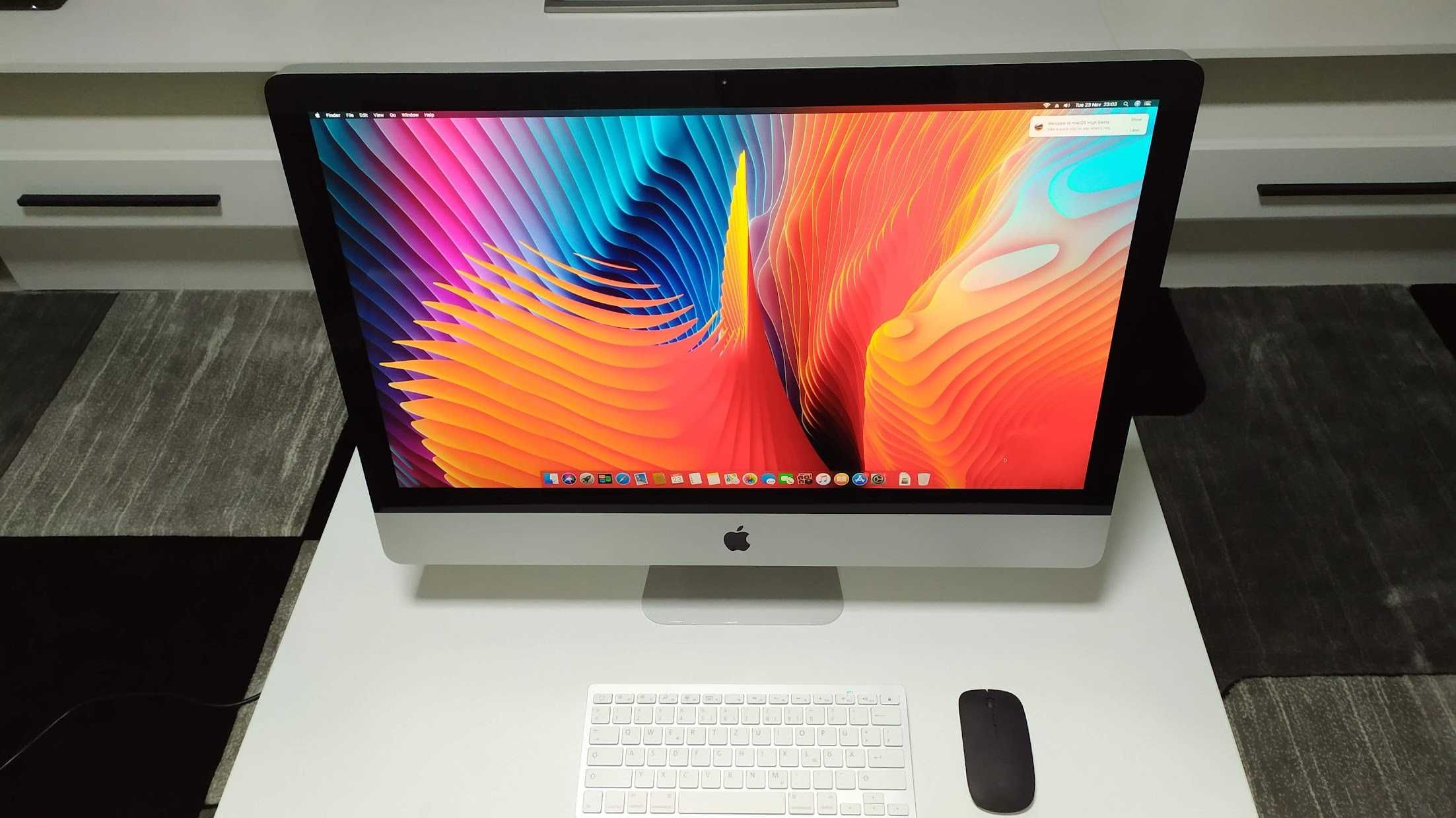 PC all in one Apple Imac 27 inch,i5,8g de ram,Windows10+OS High Sierra