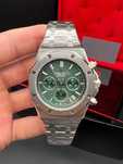 audemars piguet royal oak silver blue